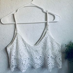 Lace Crop Top- Festival Wear!